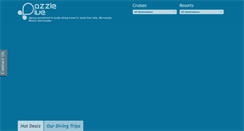 Desktop Screenshot of dazzle-dive.com