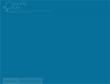 Tablet Screenshot of dazzle-dive.com